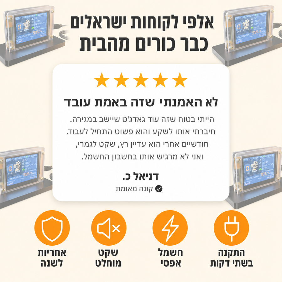גודי® - מיני מיינר ביטקוין